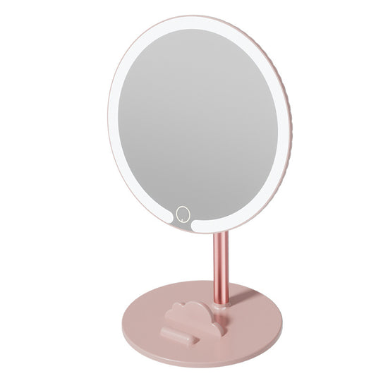 Aura-L LED Desk Mirror