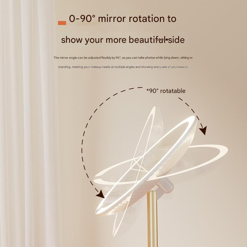 Aura-L LED Desk Mirror